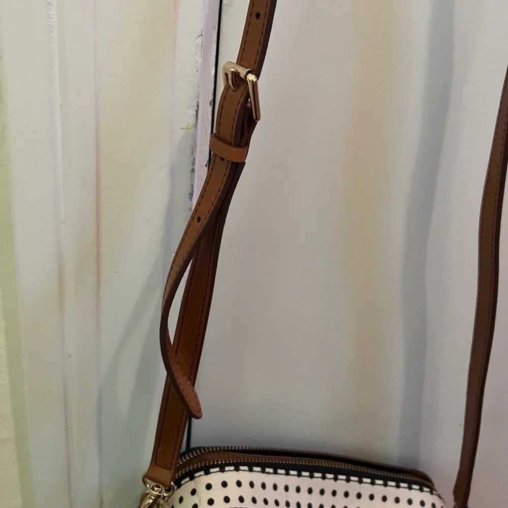 Fossil Polka Dot Crossbody Purse - Picture 6 of 10